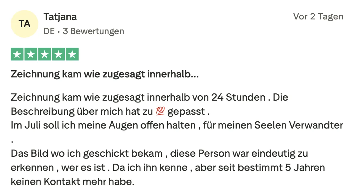 Das sagen meine Kundinnen über meine Arbeit: 1