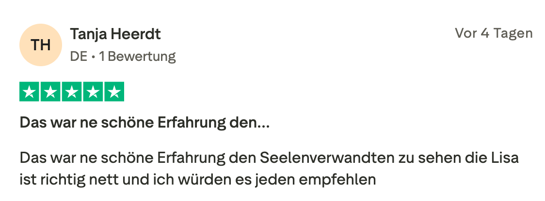 Das sagen meine Kundinnen über meine Arbeit: 3